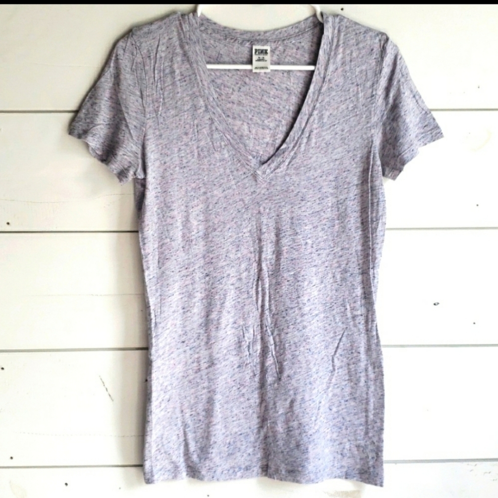 PINK VICTORIA'S SECRET V-NECK
